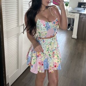 Floral 2 piece